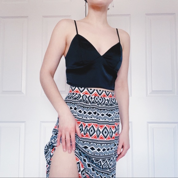 Graphic print maxi skirt - Picture 3 of 4